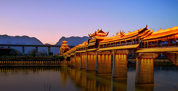 濯水景区风光